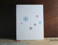 Snowflakes! Holicday card